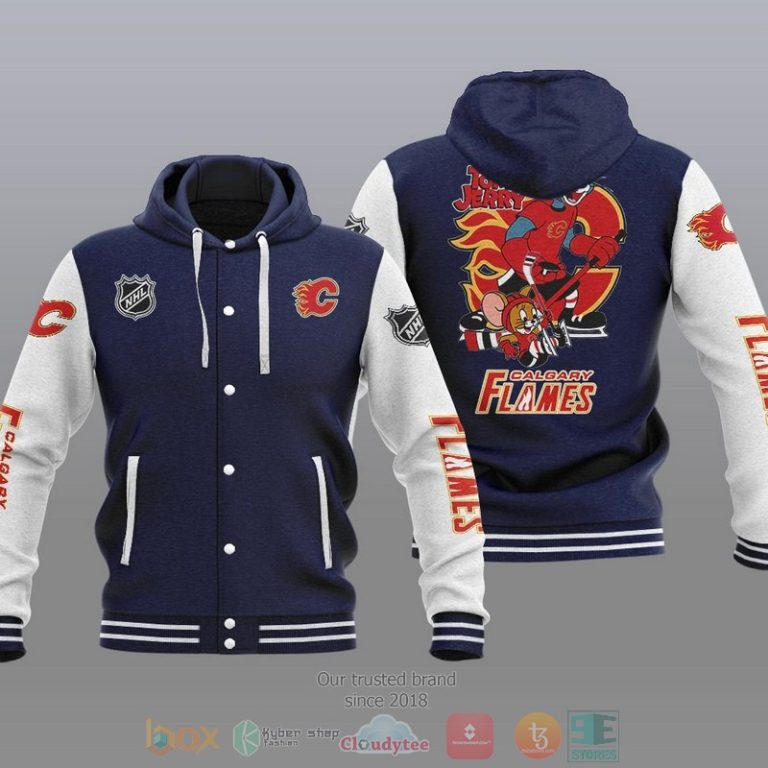 Calgary-Flames-Nhl-Tom-And-Jerry-Baseball-Hoodie-Jacket-3