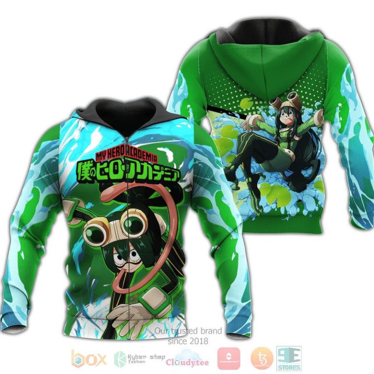 Froppy-Tsuyu-Asui-My-Hero-Academia-Anime-3D-Hoodie-1