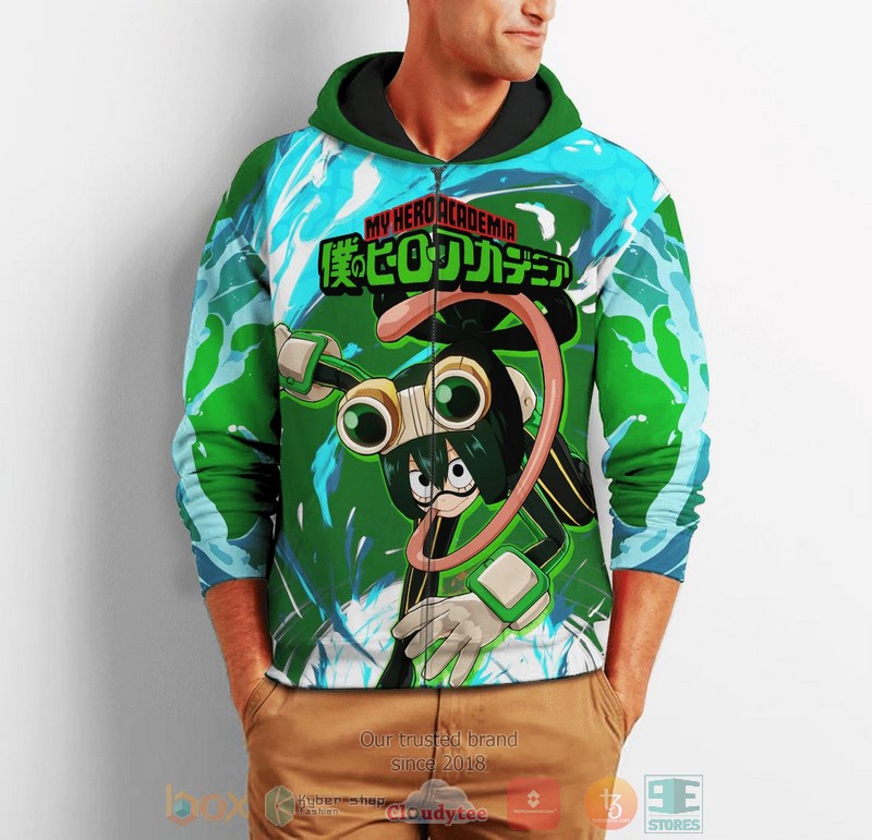 Froppy-Tsuyu-Asui-My-Hero-Academia-Anime-3D-Hoodie-2