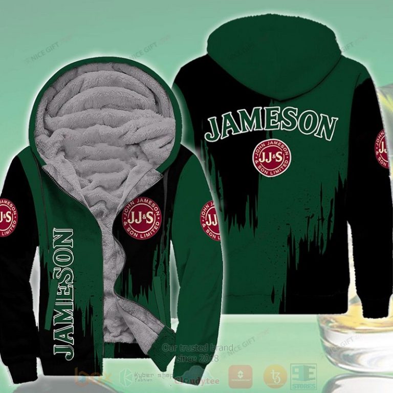 Jameson-Irish-Whiskey-Fleece-Zip-Hoodie-1