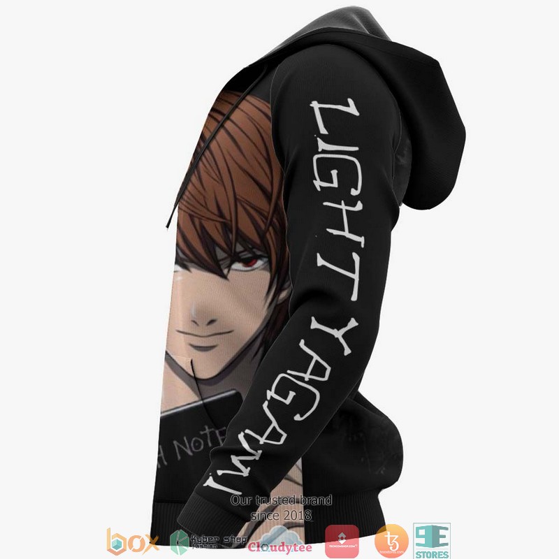 Light Yagami Anime Merch 3D Hoodie Light Yagami Anime Merch 3D Hoodie