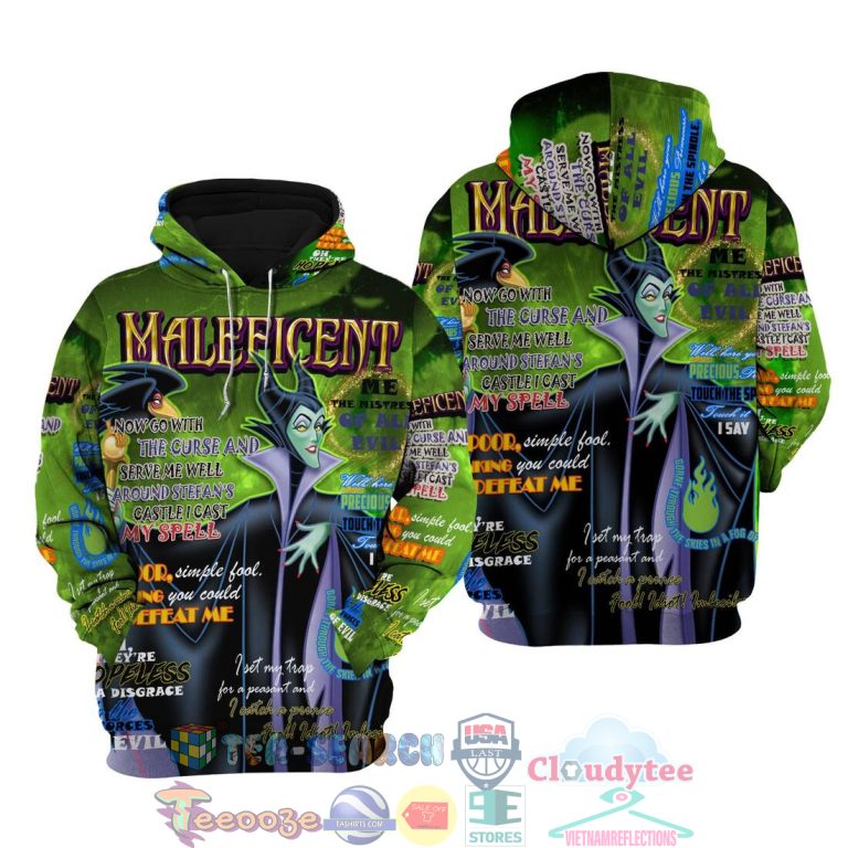 Maleficent-Punk-Words-Pattern-Disney-Quotes-Hoodie-3D-1