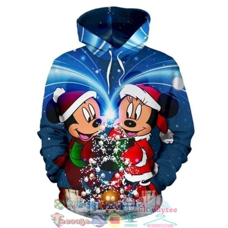 Mickey-And-Minnie-Christmas-3D-Hoodie-1