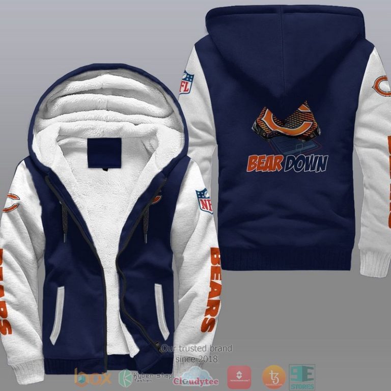 Nfl-Chicago-Bears-Bear-Down-Fleece-Hoodie-3