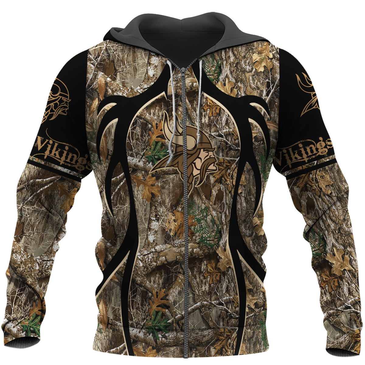 Nfl Minnesota Vikings Camo Hunting 3D Shirt Nfl Minnesota Vikings Camo Hunting 3D Shirt