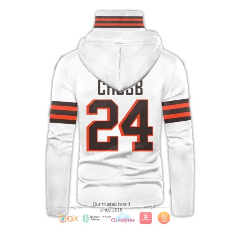 Nfl-Nick-Chubb-24-1946-White-Hoodie-Mask-3