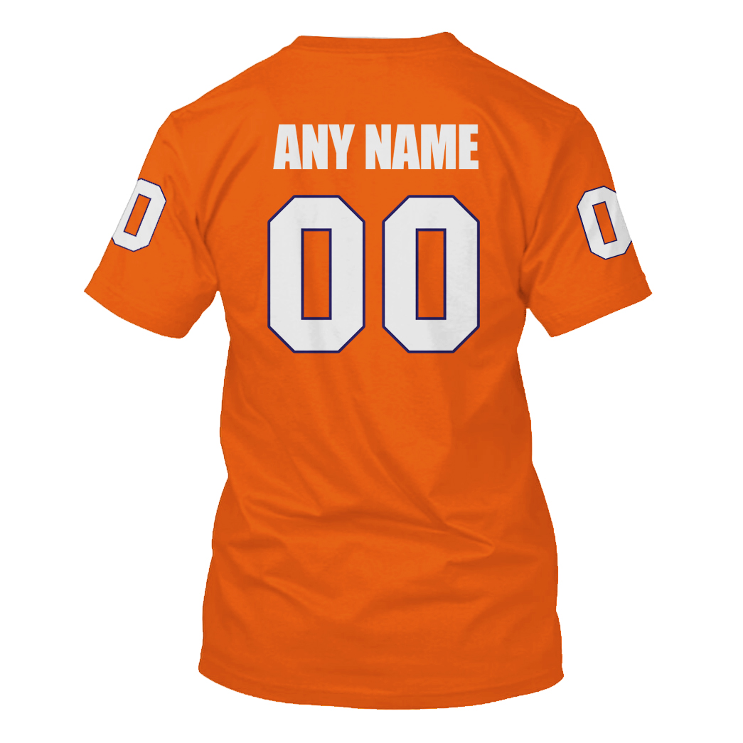 Personalized Acc 2020 Nike Clemson Tigers Orange Custom 3D Shirt Personalized Acc 2020 Nike Clemson Tigers Orange Custom 3D Shirt