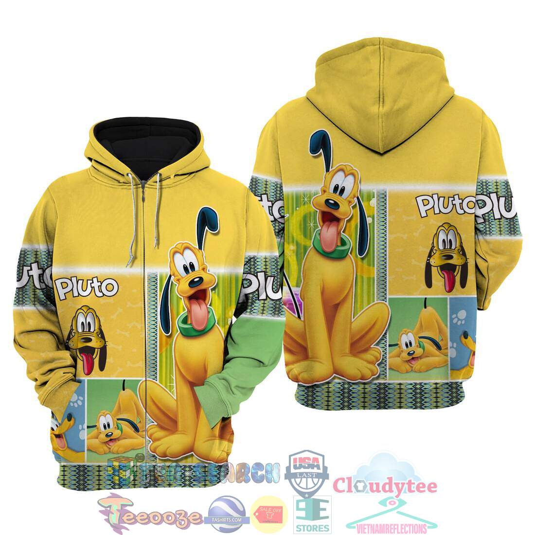 Pluto Dog Disney Hoodie 3D Pluto Dog Disney Hoodie 3D