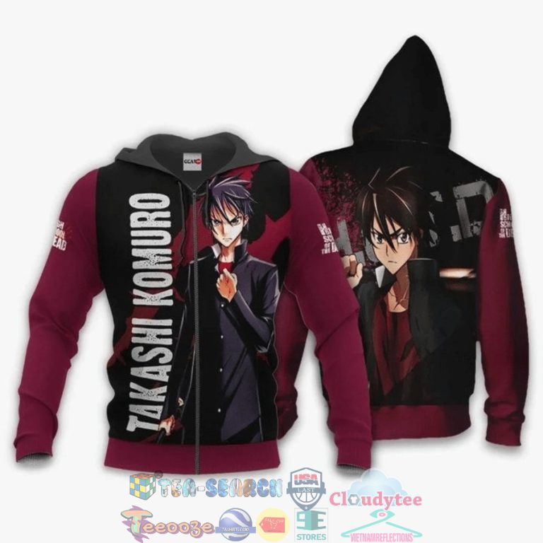 Takashi-Komuro-Highschool-Of-The-Dead-3D-Hoodie-2