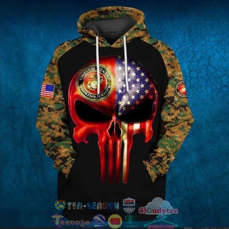 Us-Marine-Corps-American-Flag-Skull-Camo-3D-Hoodie-3