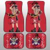 Ace Car Floor Mats Custom One Piece Red Anime Car Accessories