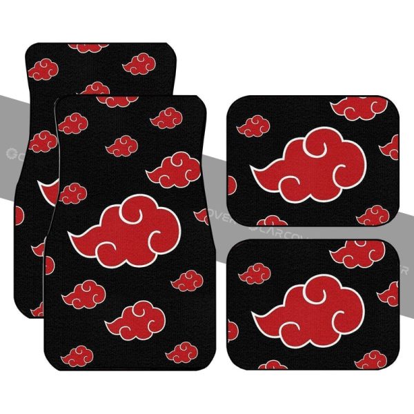 Akatsuki Cloud Car Floor Mats Custom Akatsuki Car Accessories