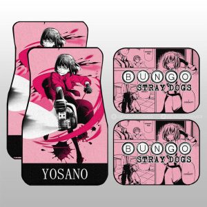 Akiko Yosano Car Floor Mats Custom Car Accessories