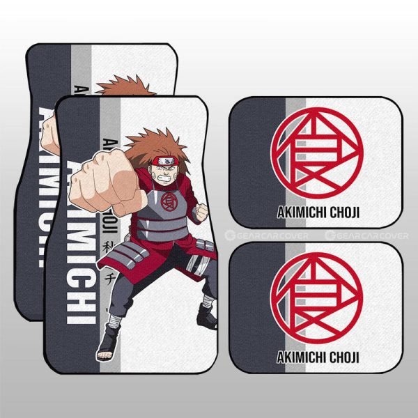 Akimichi Chouji Car Floor Mats Custom Anime Car Accessories