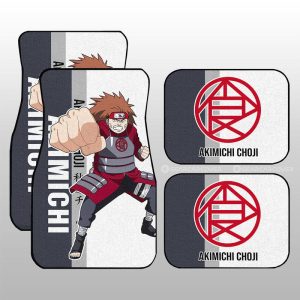 Akimichi Chouji Car Floor Mats Custom Car Accessories