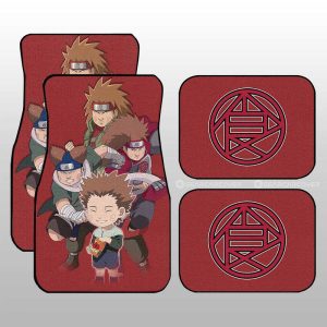 Akimichi Chouji Car Floor Mats Custom Car Accessories For Fans