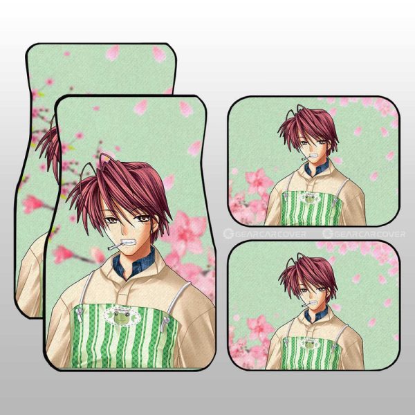 Akio Furukawa Car Floor Mats Custom Clannad Anime Car Accessories