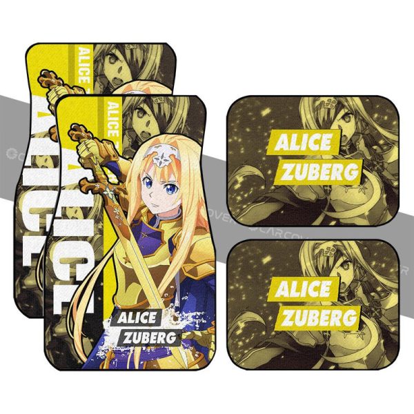 Alice Zuberg Car Floor Mats Custom Anime Sword Art Online Car Accessories