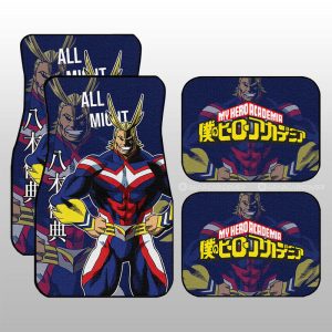 All Might Car Floor Mats Custom Car Accessories For Fans