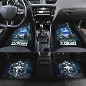 Alphonse Elric Car Floor Mats Custom Fullmetal Alchemist Anime