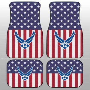 American Flag Military Air Force Car Floor Mats Custom Car Accessories