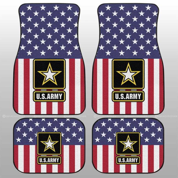 American Flag Military Army Car Floor Mats Custom Car Accessories