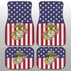 American Flag Military Marine Corps Car Floor Mats Custom Car Accessories