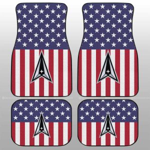 American Flag Military Space Force Car Floor Mats Custom Car Accessories