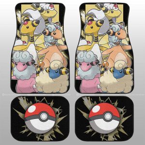 Ampharos Car Floor Mats Custom Car Accessories For Fans