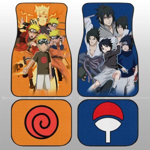 And Sasuke Car Floor Mats Custom Anime Car Accessories