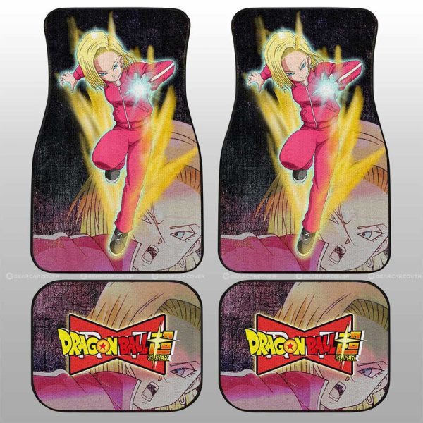 Android 18 Car Floor Mats Custom Car Accessories