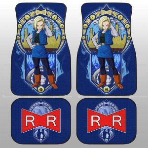 Android 18 Car Floor Mats Custom Car Interior Accessories