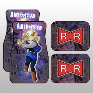 Android 18 Car Floor Mats Custom Galaxy Style Car Accessories