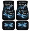 Angel Dragonfly Car Floor Mats Custom Angel Among Us Car Accessories