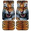 Angry Tiger Car Floor Mats Custom Wild Animal Car Accessories