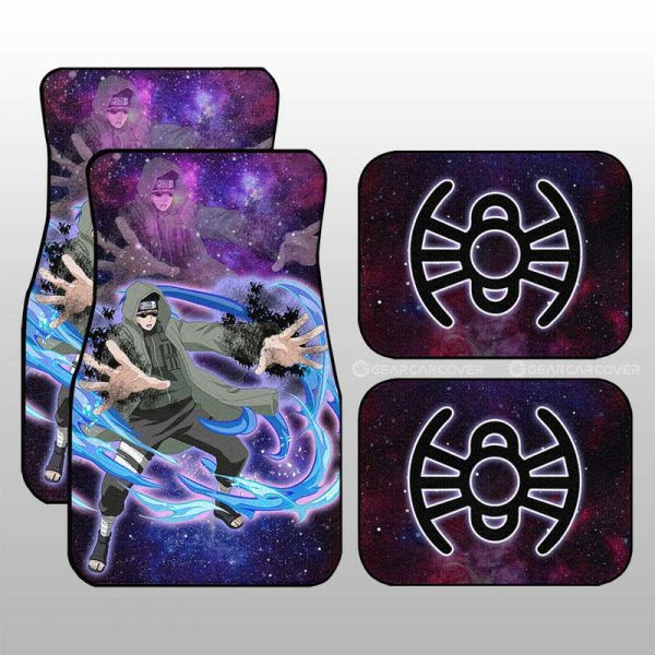 Anime Car Floor Mats Custom Aburame Shino Galaxy Style Car Accessories