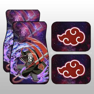 Anime Car Floor Mats Custom Hidan Galaxy Style Car Accessories