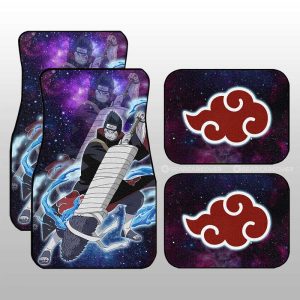 Anime Car Floor Mats Custom Hoshigaki Kisame Galaxy Style Car Accessories