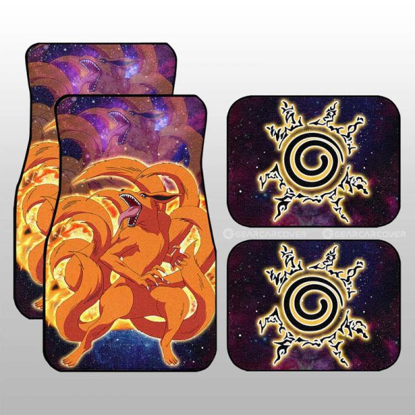 Anime Car Floor Mats Custom Kurama Galaxy Style Car Accessories