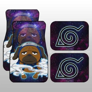 Anime Car Floor Mats Custom Pakkun Galaxy Style Car Accessories