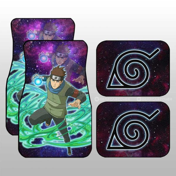 Anime Car Floor Mats Custom Sarutobi Konohamaru Galaxy Style Car Accessories