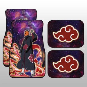 Anime Car Floor Mats Custom Tobi Galaxy Style Car Accessories