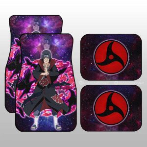 Anime Car Floor Mats Custom Uchiha Itachi Galaxy Style Car Accessories