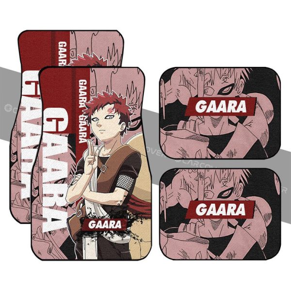 Anime Gaara Car Floor Mats Custom Car Accessories