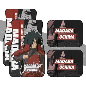 Anime Madara Car Floor Mats Custom Car Accessories