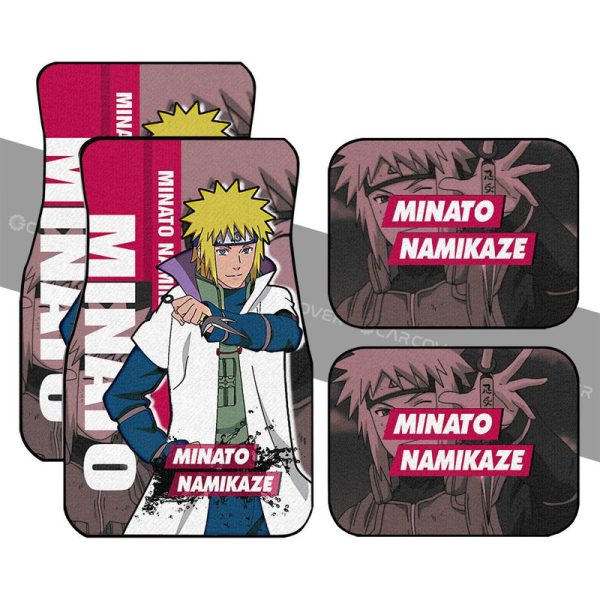 Anime Minato Car Floor Mats Custom Car Accessories