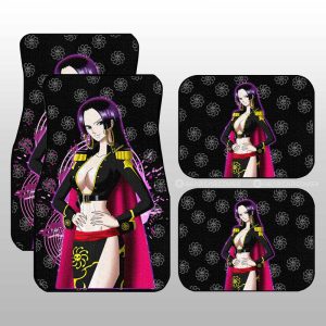 Anime Sexy Girl Boa Hancock Car Floor Mats Custom One Piece Anime