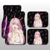 Anime Sexy Girl Code:002 Zero Two Car Floor Mats Custom DARLING In The FRANXX Anime