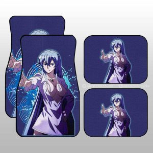 Anime Sexy Girl Esdeath Car Floor Mats Custom Akame Ga Kill Anime