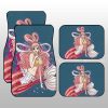 Anime Waifu Girl Vinsmoke Reiju Car Floor Mats Custom One Piece Anime Car Accessories